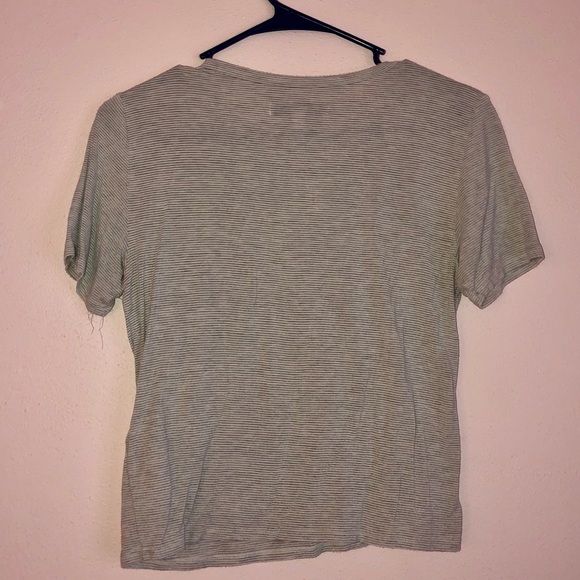 Abercrombie & Fitch Striped Cropped Tee XS - Picture 4 of 5